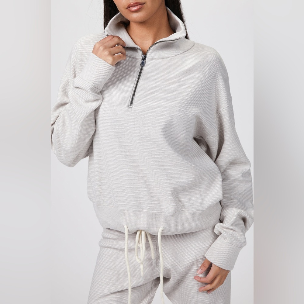 Varley Buckingham Knit Half Zip Large